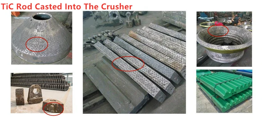 Titanium Carbide Knives Alloy Carbide Round Bar for Hammer Drill Bit
