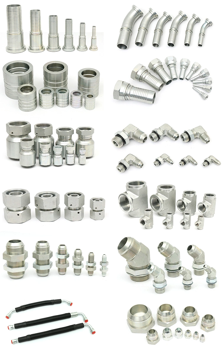 Stainless Steel Brass Aluminum Alloy Titanium Hydraulic Pipe Hose Fittings