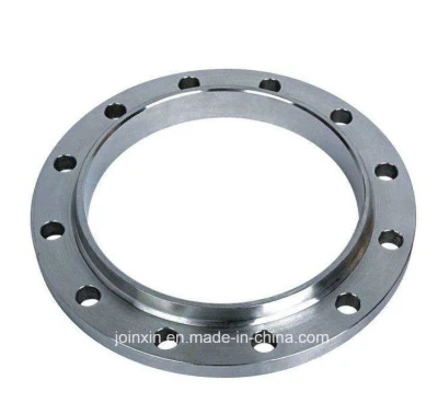 Dn10-Dn600 ASTM16.5 titânio Gr2 flange de pescoço de soldagem (WN)